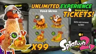 How to Get UNLIMITED Exp. Tickets in Splatoon 2!