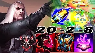 Wild Rift China Swain Mid - BUFFED Malignance MAX AP SWAIN Build Runes