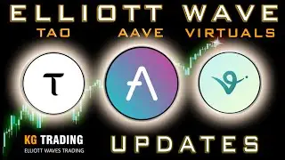 TAO. AAVE & VIRTUALS | NEXT MOVE, TARGETS & POSSIBILITIES IN ELLIOTT WAVE PRICE PREDICTION