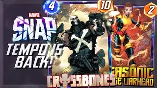 CROSSBONES made TEMPO GREAT AGAIN! | Marvel Snap Deck