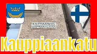 Kauppiaankatu,K&ouml;pmansgatan,Helsinki Walking Tour - Helsingin k&auml;velykierrokset - Helsingfors vandring