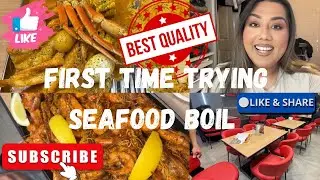 The Best Seafood Restaurant || First Seafood Boil Review 🍤 😋 👍🏽👎🏽