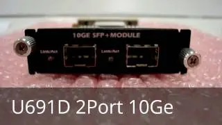 U691D | 2Port 10Ge Sfp+ Module REFURBISHED | Novia Networks