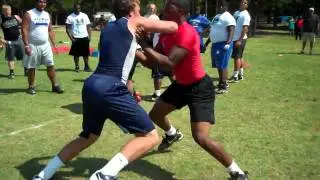 OL DL 1on1 SHOWCASE Camp - Dallas, TX 4/17/2011