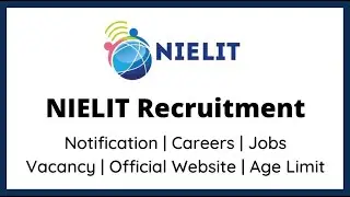 NIELIT Stenographer & Senior Technical Assistant Vacancy online form 2022 | NIELIT Recruitmnet Form