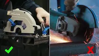 Evolution S185CCSL 185mm Circular Saw With TCT Mild Steel Cutting Blade 110v