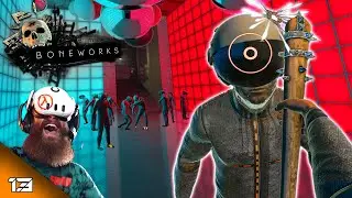 BONEWORKS: I Crashed the Tower Party - Then I Danced (Blind Playthrough EP 13)