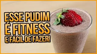 REFRESCANTE E FÁCIL DE FAZER! Pudim de Chia com Cacau Delicioso e Poucos Ingredientes!
