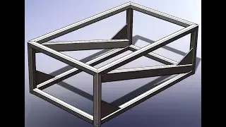 Weldment in SolidWorks   Elementi strutturali Rinforzo EstremitàChiusa