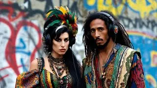 Amy Winehouse & Damian Marley Style - Night Sparks | Soulful Reggae Pop AI & Island Vibes 2026