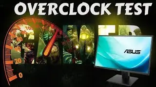 Asus PB277Q overclocking test