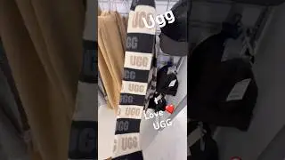 UGG SCARF UGG - КРАСИВЫЙ И ТЕПЛЫЙ ГРАФИЧЕСКИЙ ЛОГОТИП #ugg #uggscarf #winterscarf #tjmaxxfinds