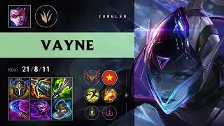 Vayne Jungle vs Karthus - VN Grandmaster Patch 26.13