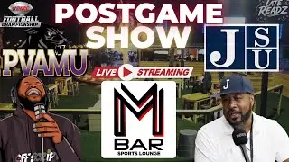 LATE READZ : JSU vs PVAMU SWAC Championship Postgame SHOW! LIVE at MBAR