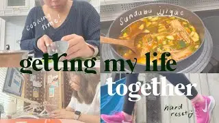 ☻ getting my life together | working out, sundubu-jjigae recipe (philippines)