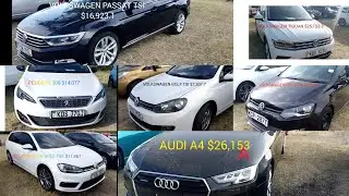 Luxury,Cheap & affordable German made cars on sale at JAMHURI CAR BAZAAR, AUDI, PEUGEOT, VOLKSWAGEN