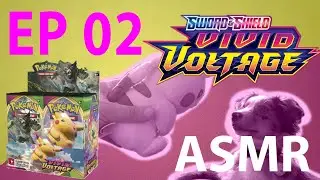 Opening Pok&eacute;mon Vivid Voltage Booster Box #2 | NO TALKING |SILENT | RELAXING | ASMR