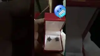 Unboxing my blue diamond earrings from its hot jewelers!!!