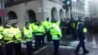 Qik - manchester student protest by Alex McConnell