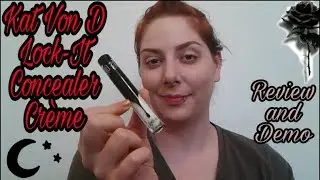 Kat Von D Lock-It Concealer Cr&egrave;me in White Out: Review and Demo