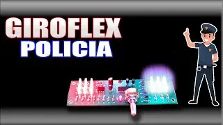 Fiz um GiroFlex de Policia (Circuito eletrônico)