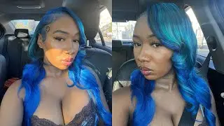 DYEING MY HAIR BLUE