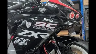 ZX4RR track build episode #7 BUILD COMPLETE !!  WOW !!!!