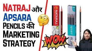 Natraj और Apsara Pencils ✏️ की Marketing Strategy.. मान गए! 🤑 | Factovation | Purnima Kaul #shorts