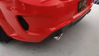 First Cold Start with Vibrant 1794s, ZAuto Inactive Exhaust and aFe Power Tips