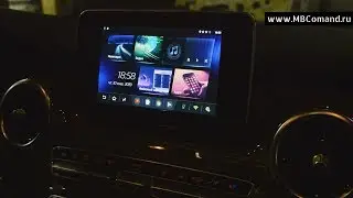 Сенсорный Андроид на мультимедийную систему Audio20 в Мерседес V-класс W447