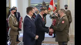 Wręczenie awansów generalskich w Narodowe Święto Niepodległości