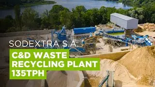 Sodextra S.A., France, Recycle C,D&E Waste With 135tph CDE Wash Plant