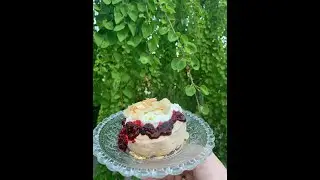 Citroenpavlova nestjes met bosvruchten met Ann Koekepan