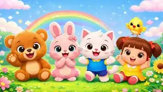 Cute Cartoon for Kids 🧸🎵 | Fun Songs & Happy Play