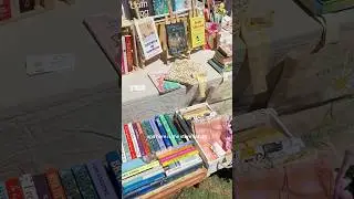 my very first book market stall 👒🧚🏼🍄 !!
