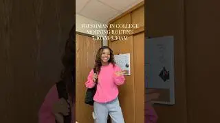 college morning routine!! #aesthetic #college #asmr