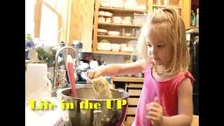 Cutest Little Yooper Girl in the Kitchen
