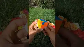 Pro Speedcubing Secrets: Advanced Rubik's Cube Flipping Tips! 😍😎#funny #puzzle