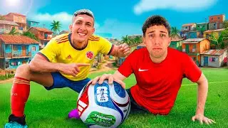 I TRAINED WITH A PRO FOOTBALL PLAYER FROM COLOMBIA