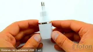 Сетевое зарядное устройство Travel adapter 2xUSB