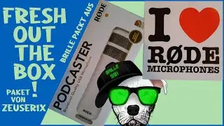 Frisch aus der Box | Paket von Zeuserix | Mikrofon: Rode Podcaster