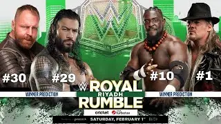 WWE Royal Rumble 2026 Winner - Men's Royal Rumble Match Highlights Predictions 