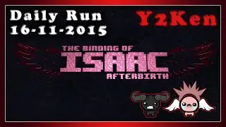 The Binding of Isaac Afterbirth - Daily Run: 16 Nov 2015 [Steam Controller]