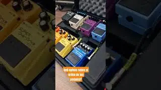 Pedalboard con pedales boss + wah + whammy 🤩 #guitar