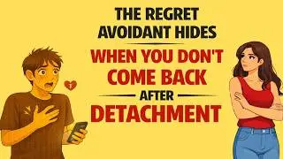 The Regret Avoidant Hides When You Don't Come Back After Detachment | Avoidant Attachment