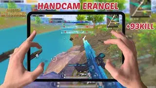 İPAD PRO HANDCAM ERANGEL 93 KILL GAMEPLAY 😱😱 PUBG MOBİLE