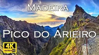 Madeira &bull; Vereda do Arieiro &bull; Mountains above the clouds  4K
