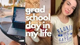 grad school day in my life vlog: class projects, reading lists, & managing stress