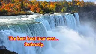 Niagara Falls - Maid of the Mist Boat Ride - Fall Foilage 