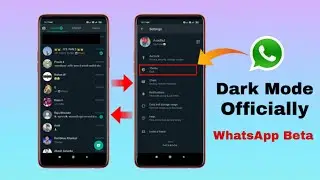 Dark Mode Officially In Whatsapp | WhatsApp Beta Dark Mode